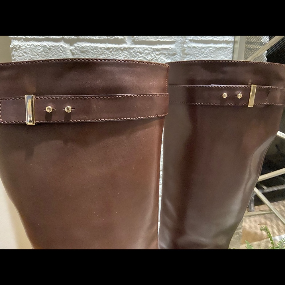 Cole Haan Riding Leather Boot - Picture 3 of 8